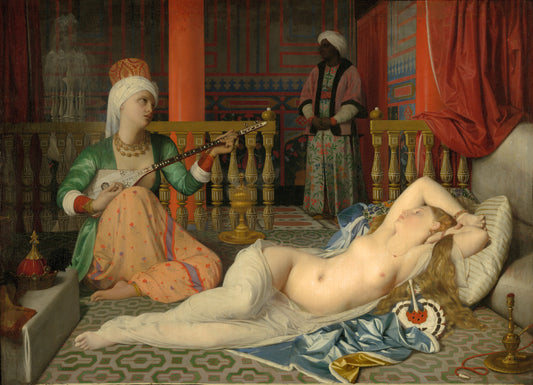 Odalisque à l'esclave - Jean-Auguste-Dominique Ingres