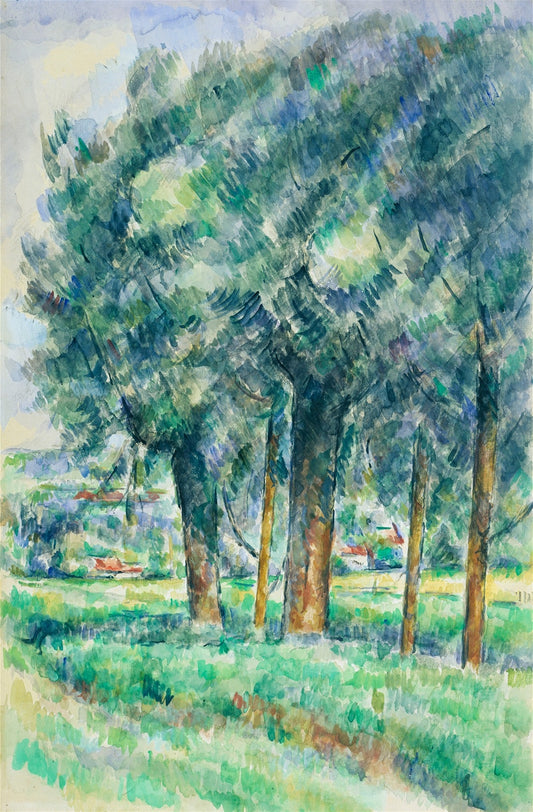 Groupe d'arbres - Paul Cézanne
