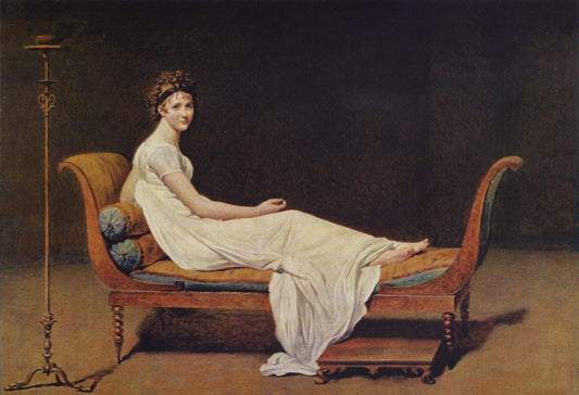 Portrait de Madame Récamier - Jacque Louis David
