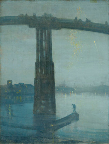 Nocturne : Bleu et or - Vieux pont de Battersea - James Abbott McNeill Whistler