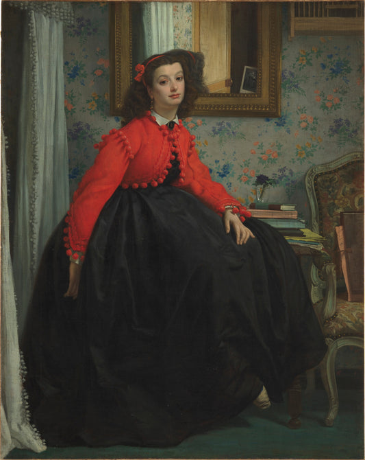 Portrait de Mlle L. L - James Tissot