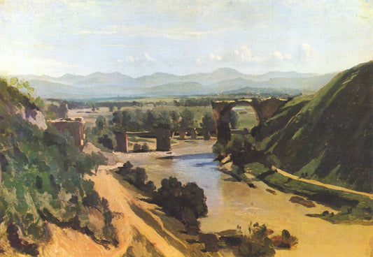 Le pont de Narni - Camille Corot