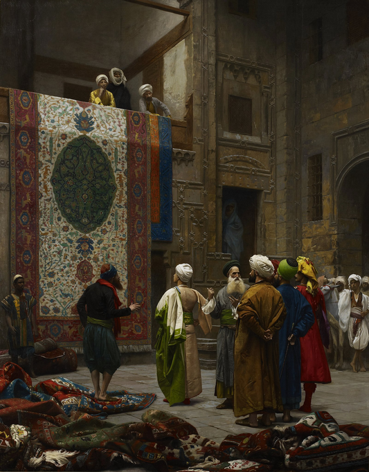 Marchand de tapis au Caire - Jean-Léon Gérôme