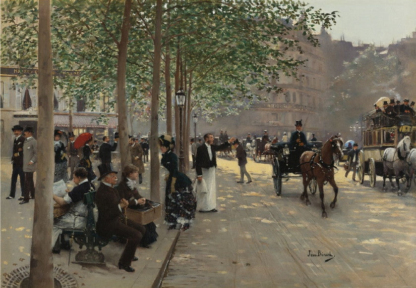 Avenue Parisienne - Jean Béraud