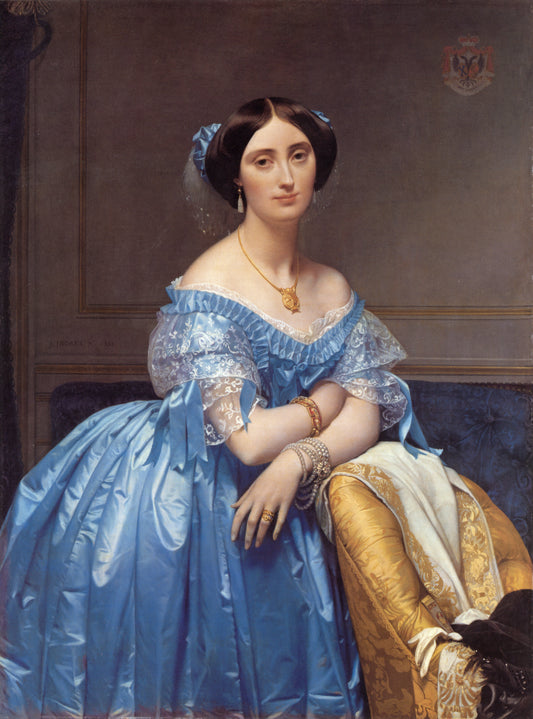 Portrait de la Princesse Albert de Broglie - Jean-Auguste-Dominique Ingres