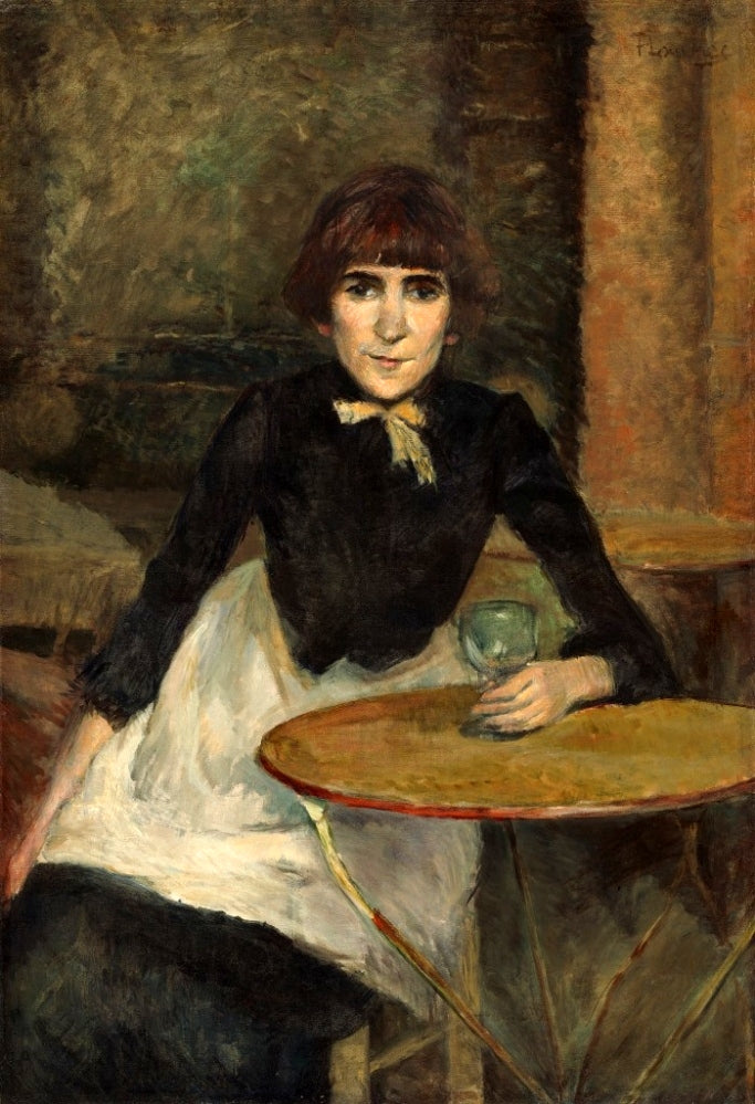 Portrait de Jeanne Wenz - Toulouse Lautrec