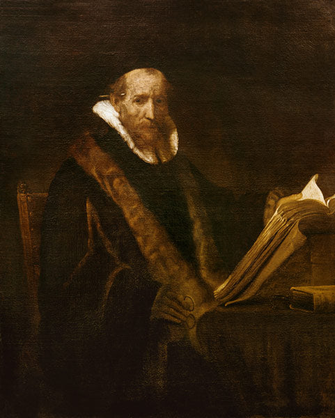 Johannes Cornelisz. Sylvius - Rembrandt van Rijn