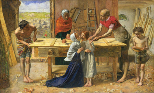 Le Christ dans la maison de ses parents - John Everett Millais