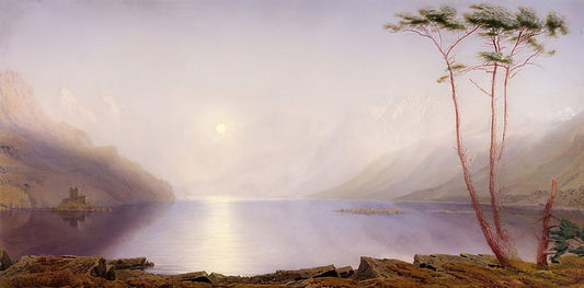 Loch Duich clair de lune d'été - William Turner