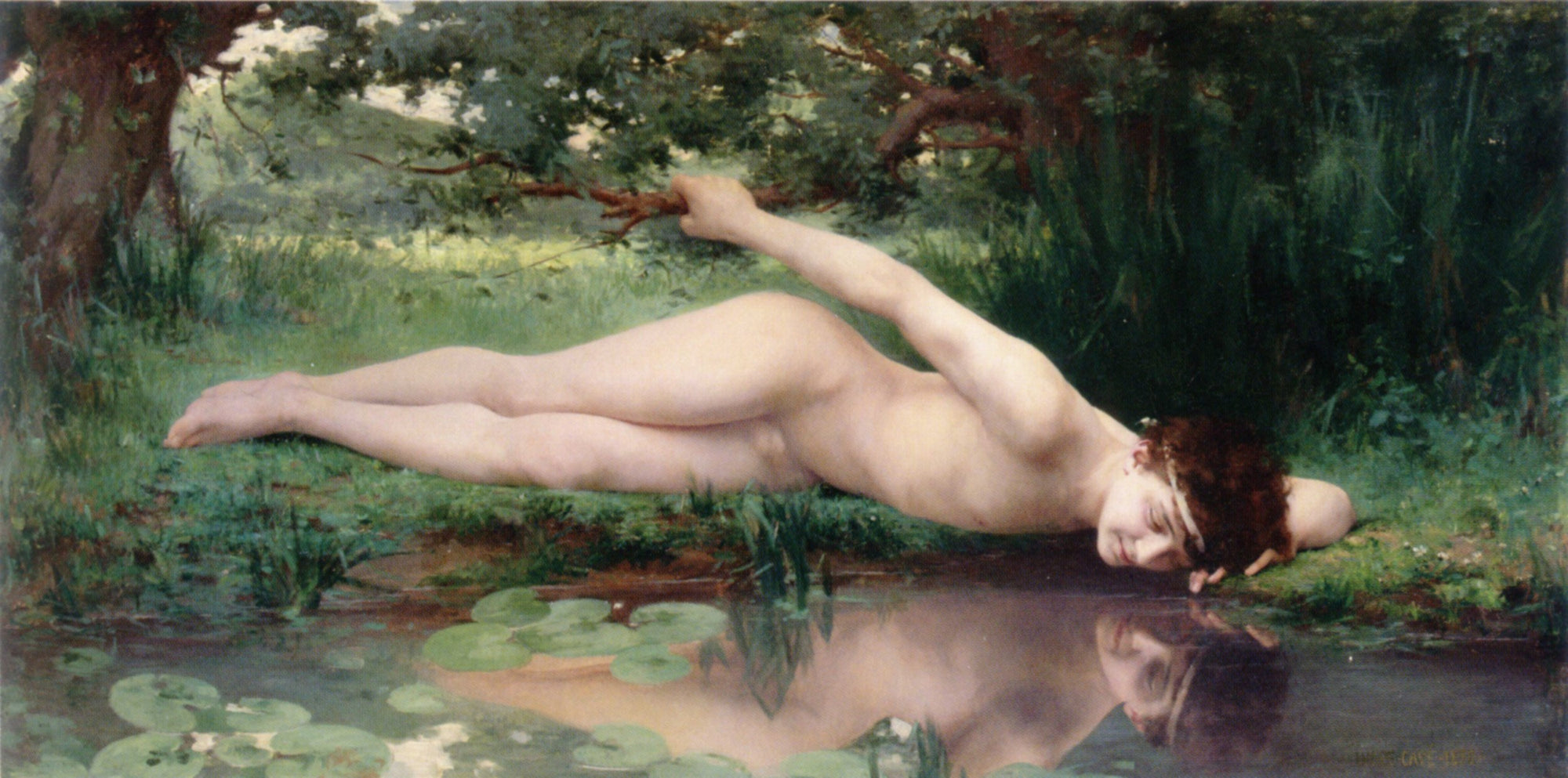 Narcisse, 1890 - Jules-Cyrille Cavé