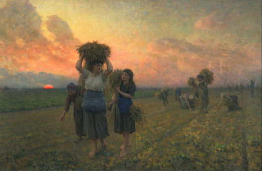 Les derniers glanings, 1895 - Jules Breton