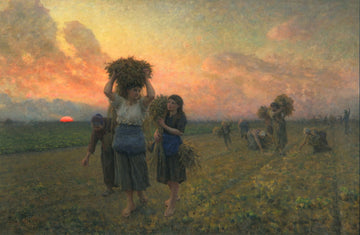 Les derniers glanings, 1895 - Jules Breton