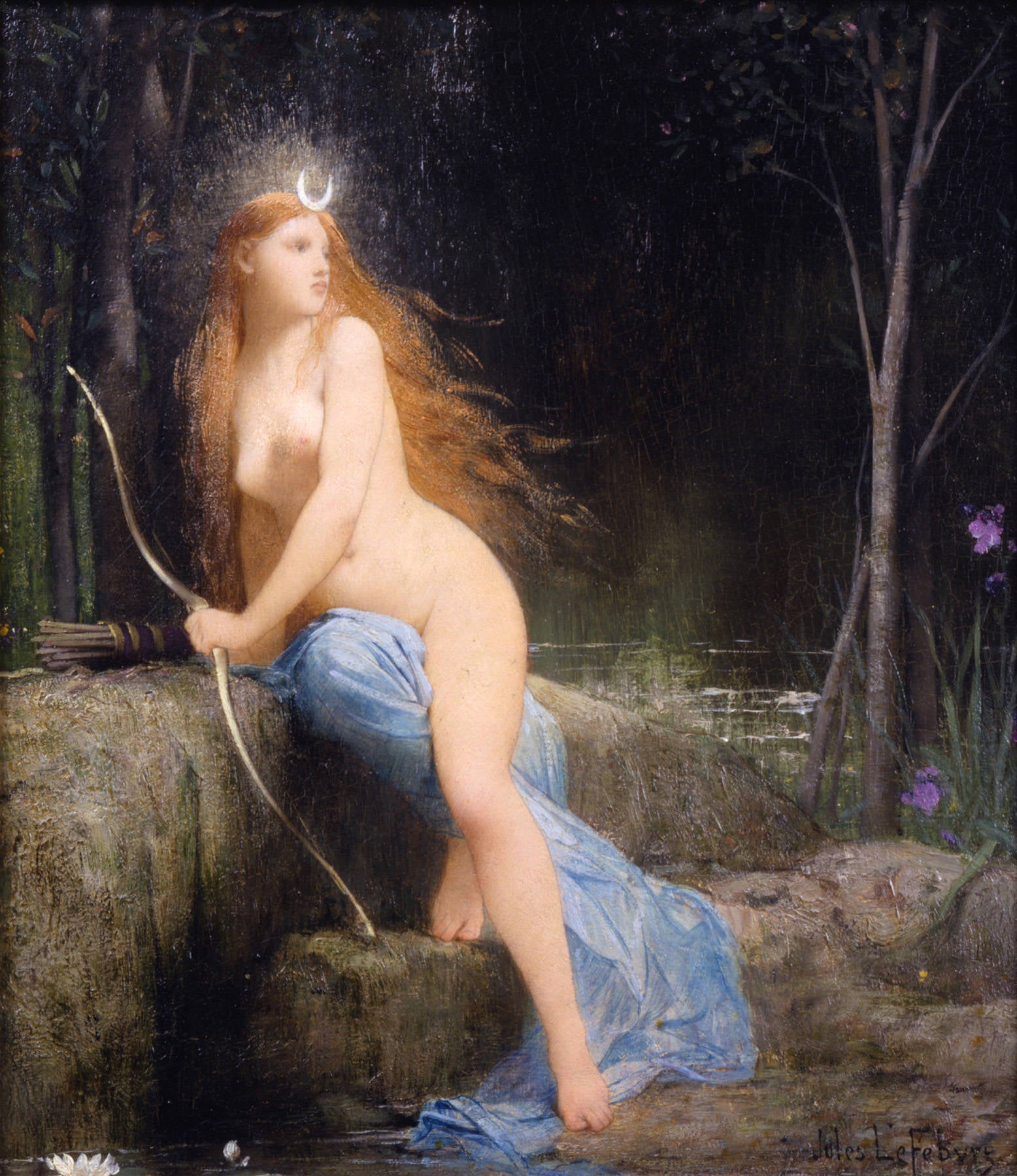 Diane, 1879 - Jules Lefebvre