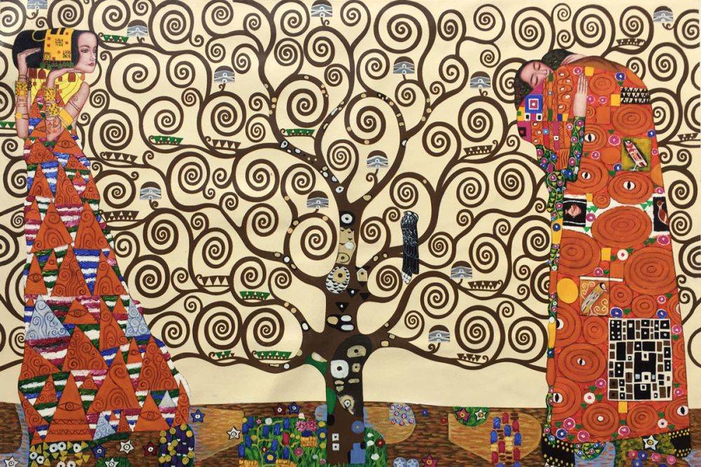 L'arbre de vie frise stoclet - Gustav Klimt