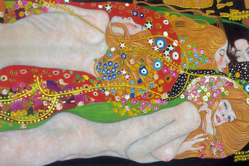 Serpents d'eau - Gustav Klimt