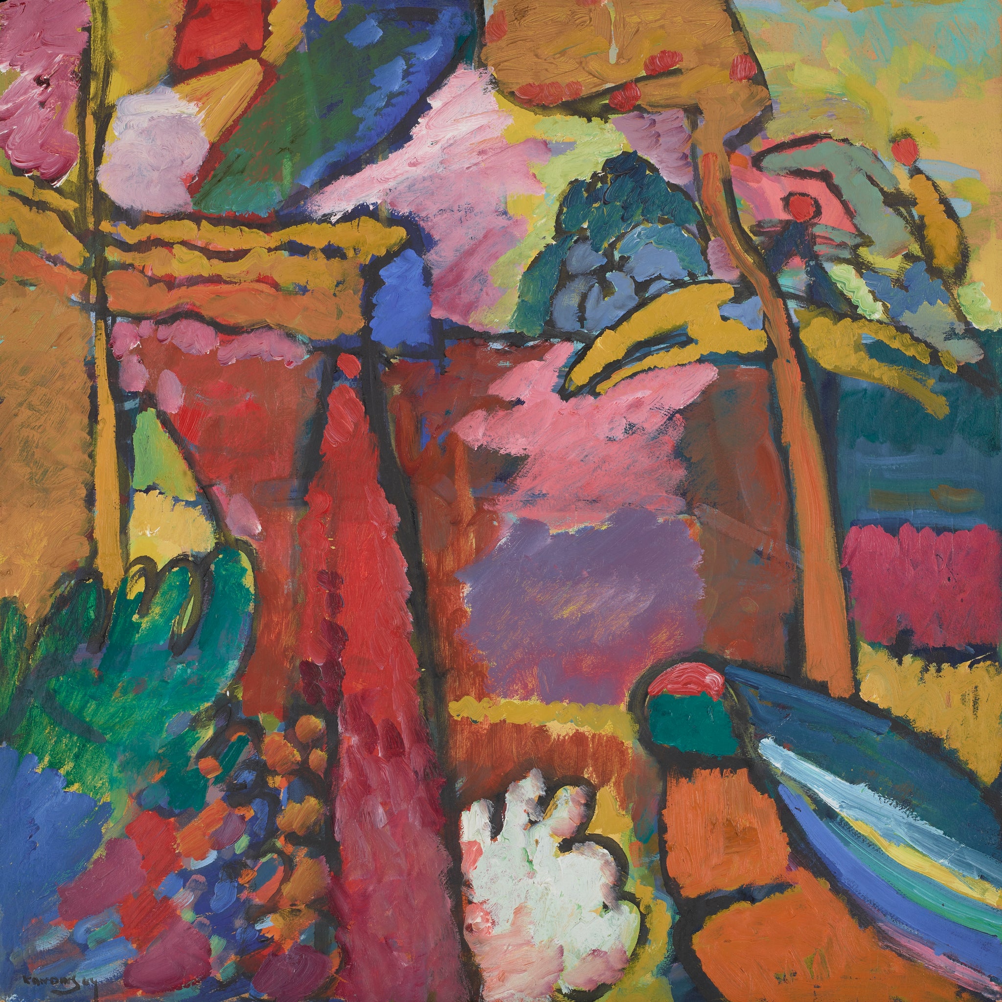 Étude pour l'improvisation - Vassily Kandinsky