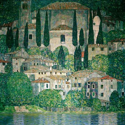Eglise à Cassone - Gustav Klimt