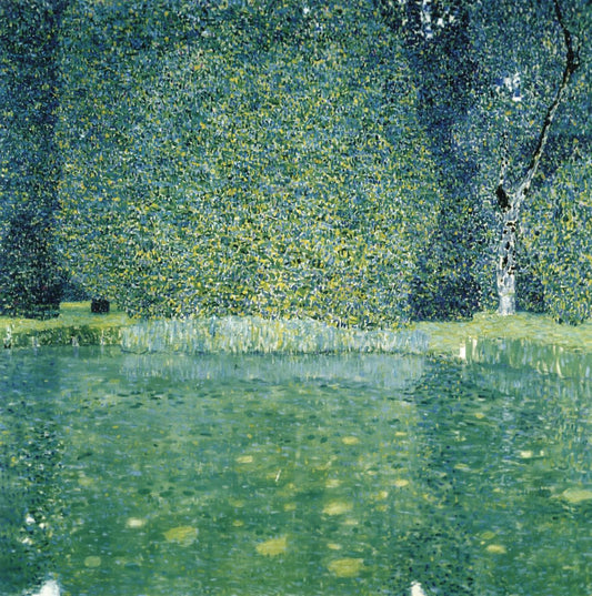 Le parc au Schloss Kammer Attersee - Gustav Klimt