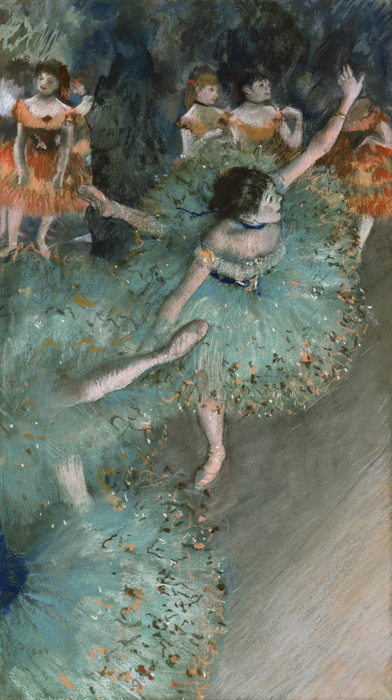 Danseuse verte - Edgar Degas