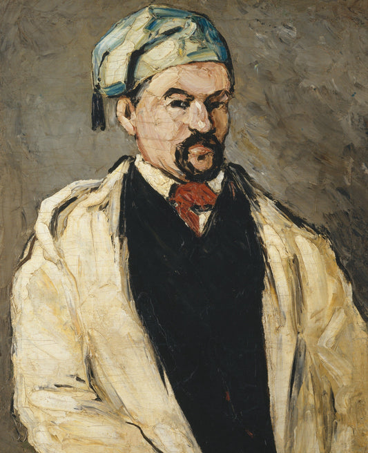 Portrait d'un homme à la casquette bleue - Paul Cézanne