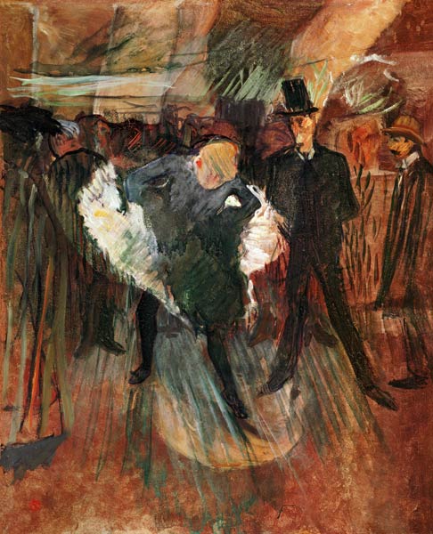La Goulue et Valentin le Desosse - Toulouse Lautrec