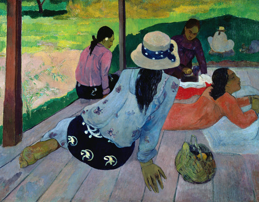 La sieste - Paul Gauguin