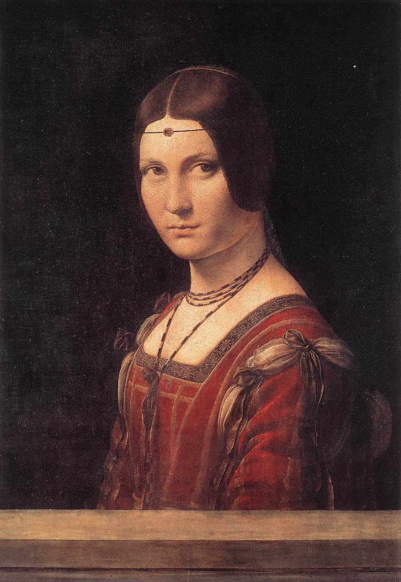 La Belle Ferronnière - Léonard de Vinci