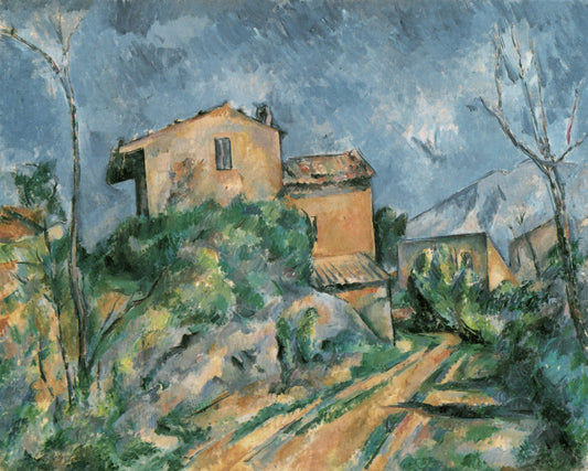 La Maison Maria sur la route du Château Noir - Paul Cézanne