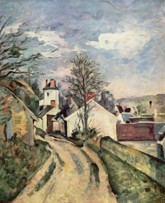 La Maison du docteur Gachet à Auvers - Paul Cézanne