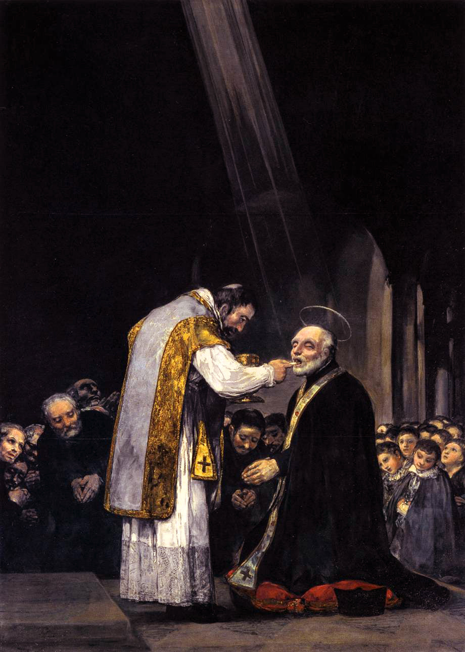 La Dernière Communion de saint José Calasanz - Francisco de Goya