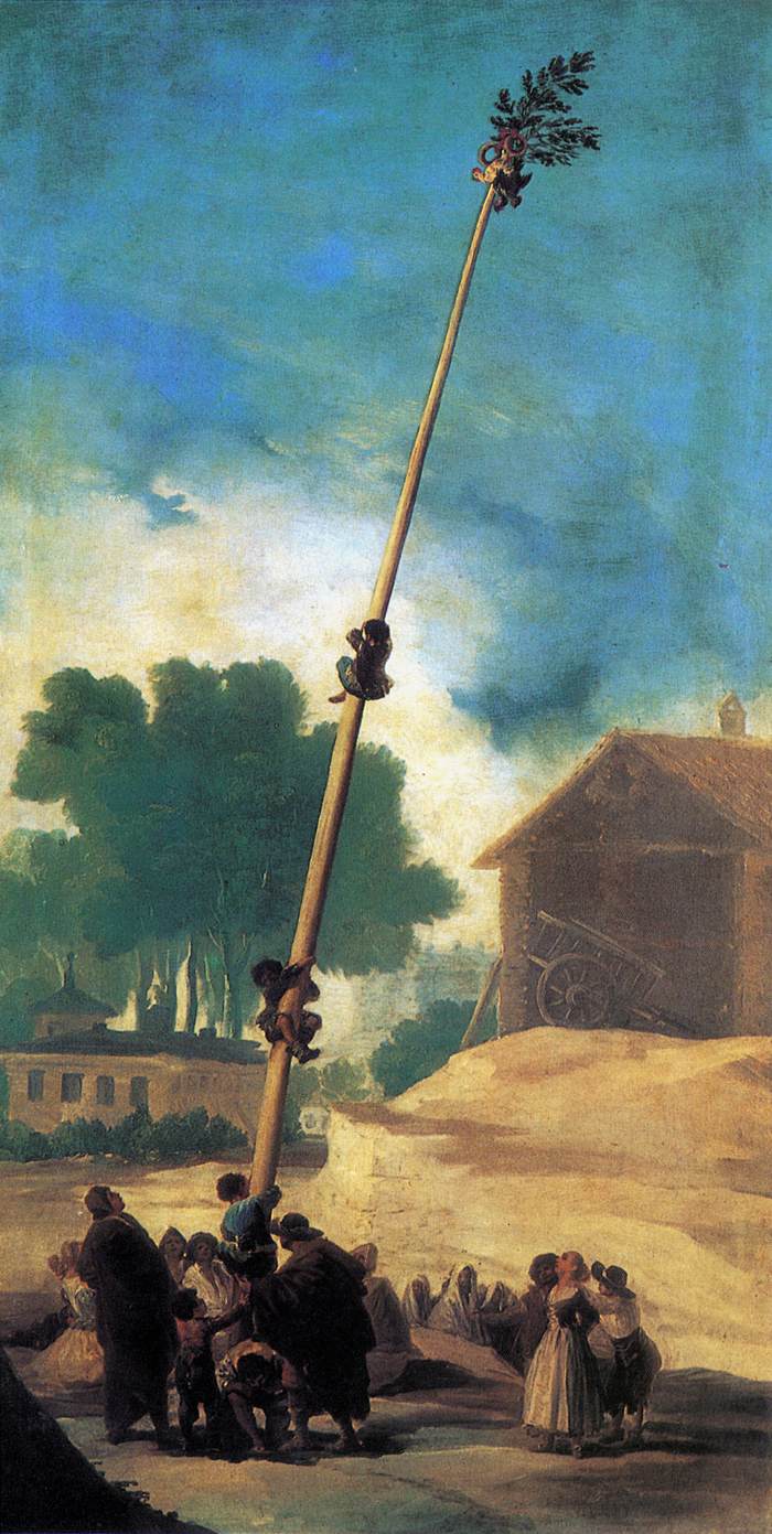 Le pôle gras - Francisco de Goya