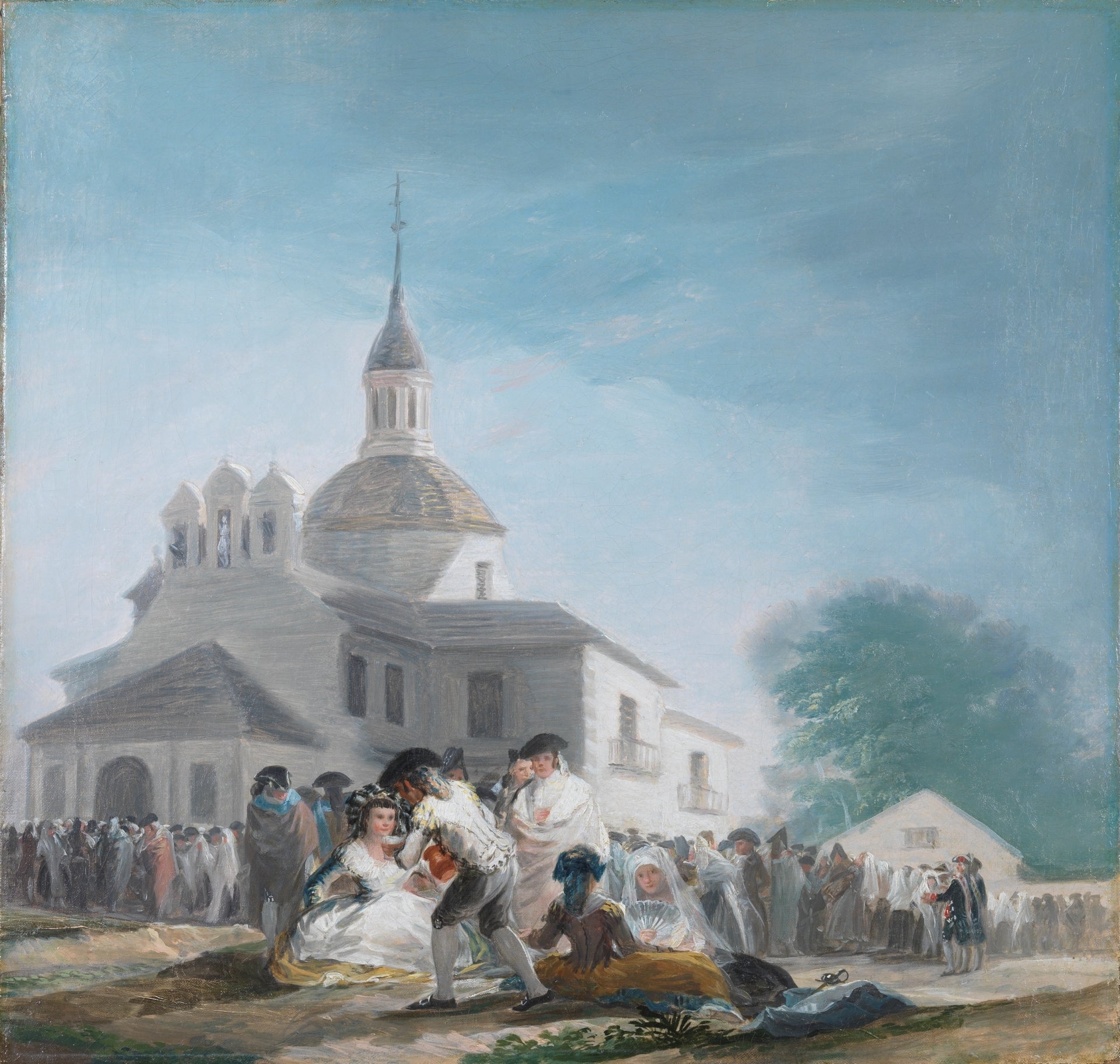 L'ermitage de San Isidro - Francisco de Goya