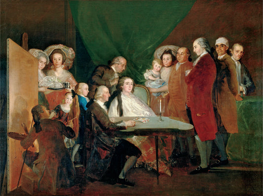 La Famille de l'infant Don Louis de Bourbon - Francisco de Goya