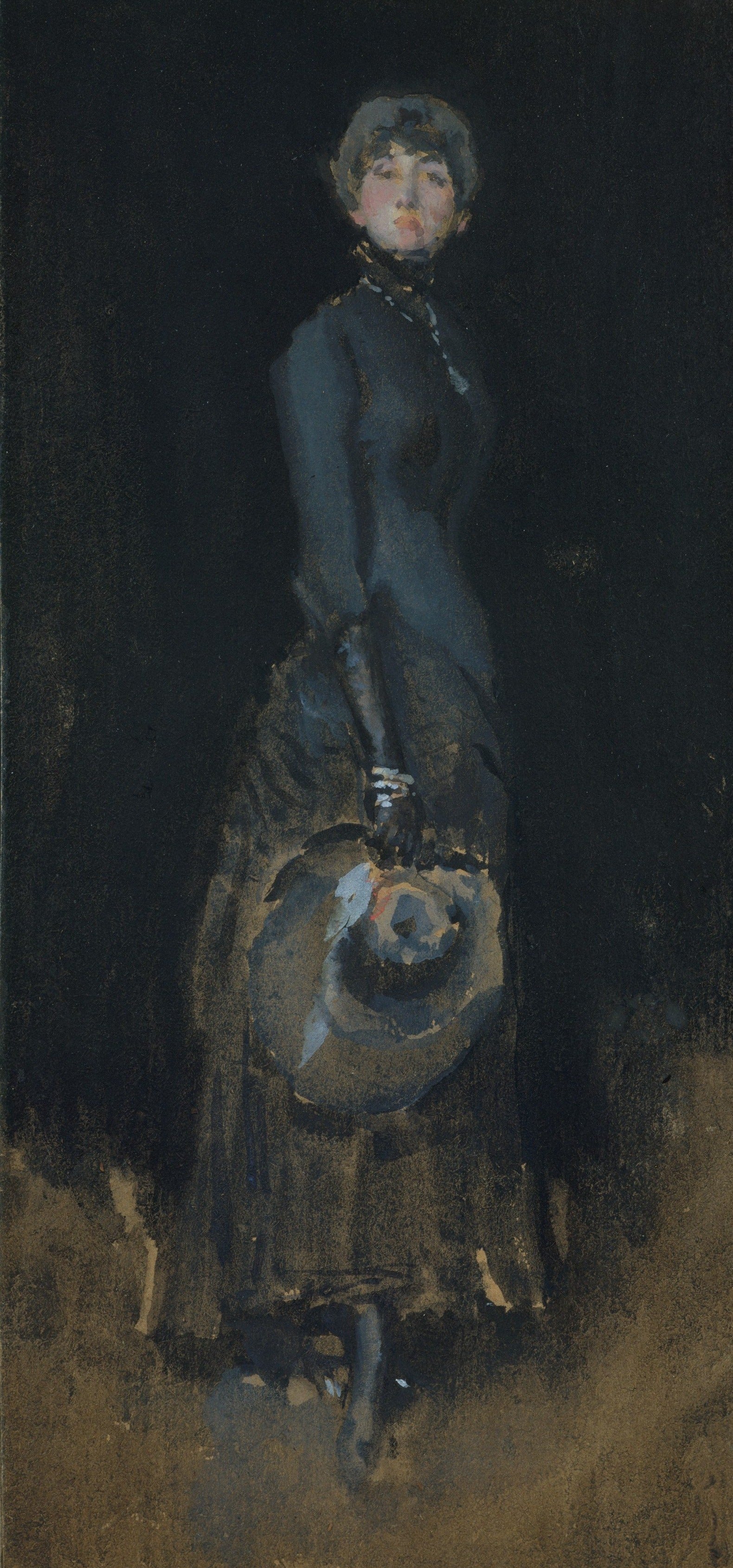 La dame en gris - James Abbott McNeill Whistler