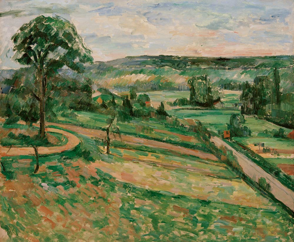 Arbre au détour d'un virage - Paul Cézanne