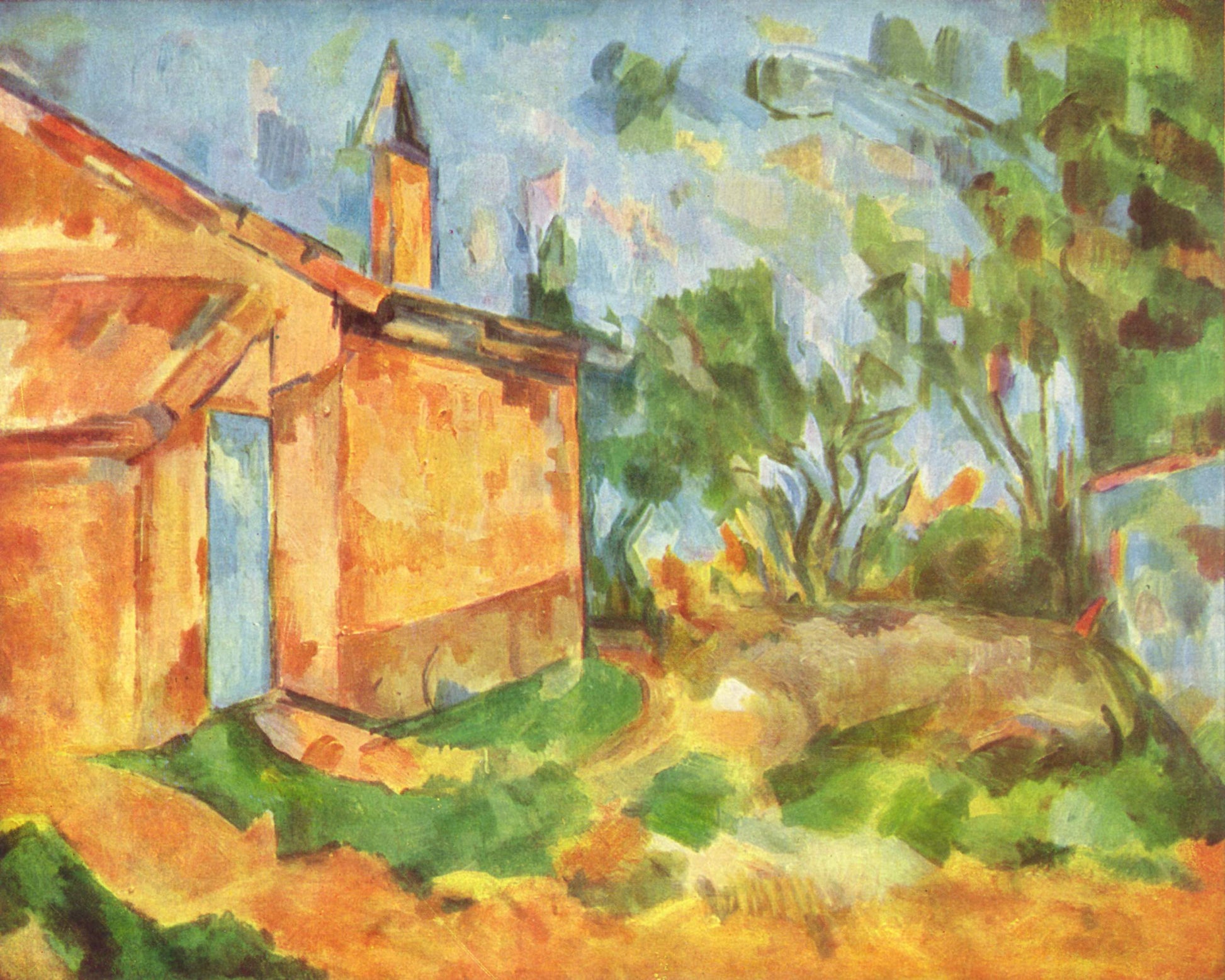 Le Cabanon de Jourdan ll - Paul Cézanne