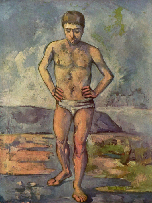 Grand baigneur - Paul Cézanne