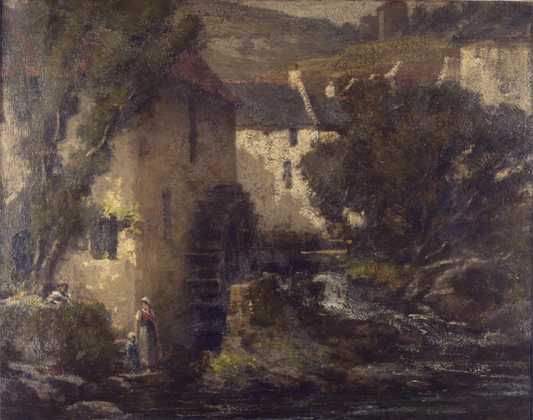 Moulin à eau - Gustave Courbet