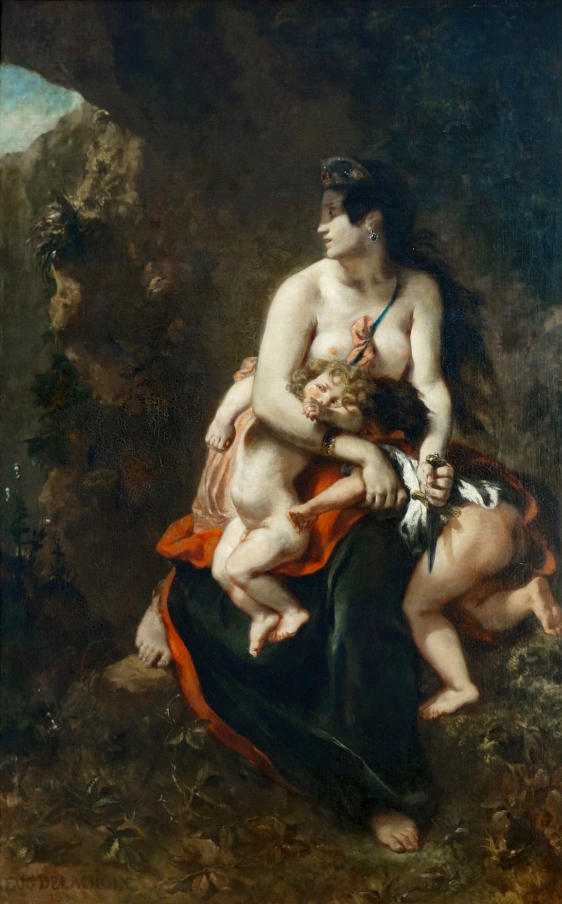 Médée furieuse - Eugène Delacroix