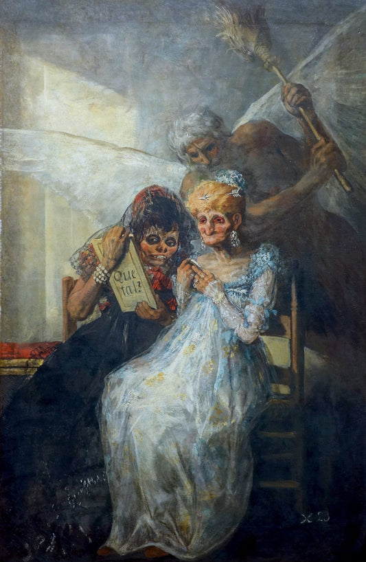 Les Vieilles - Francisco de Goya