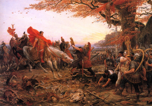 Germanicus devant les restes des légions de Varus - Lionel Royer