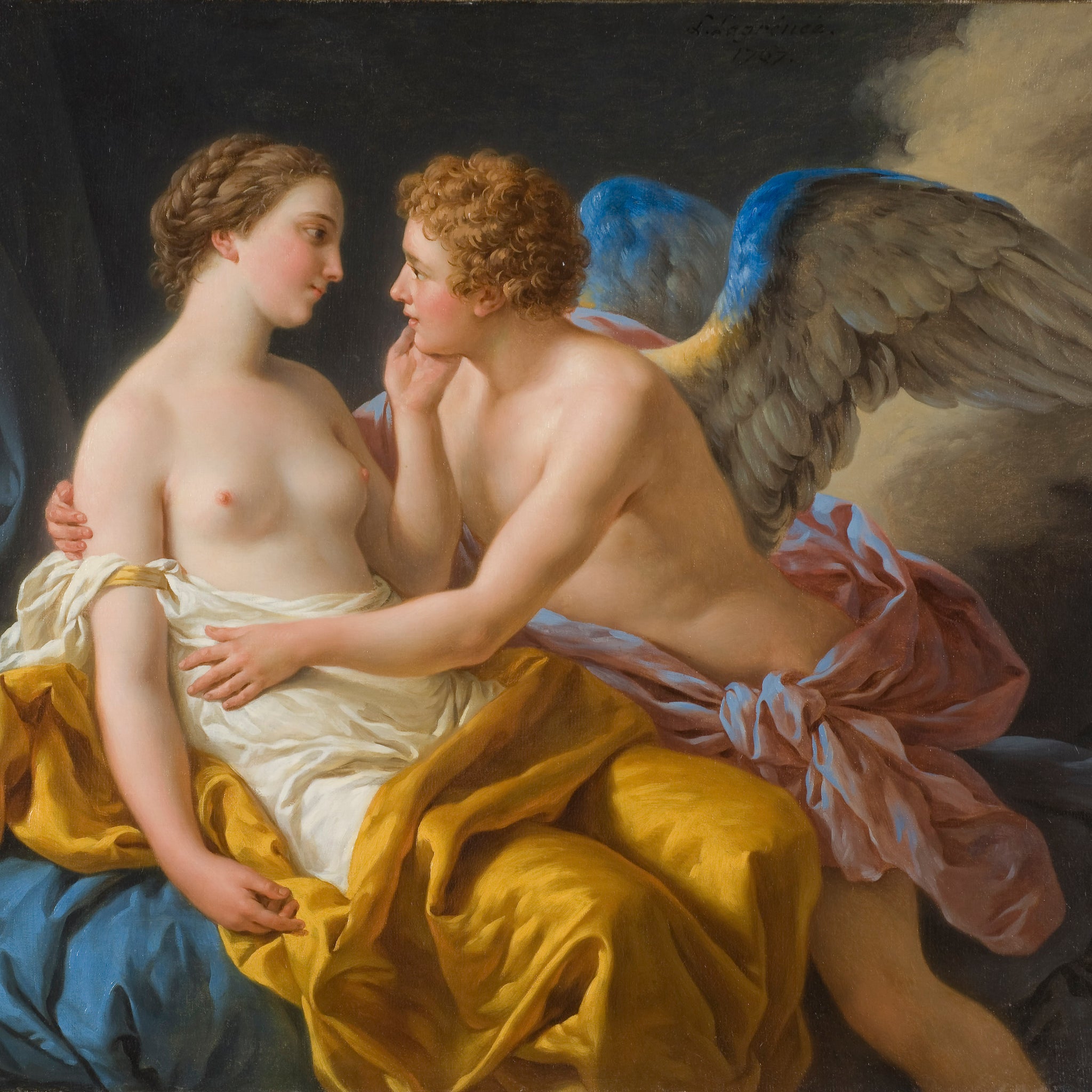 Cupidon et Psyché - Louis Jean François Lagrenée