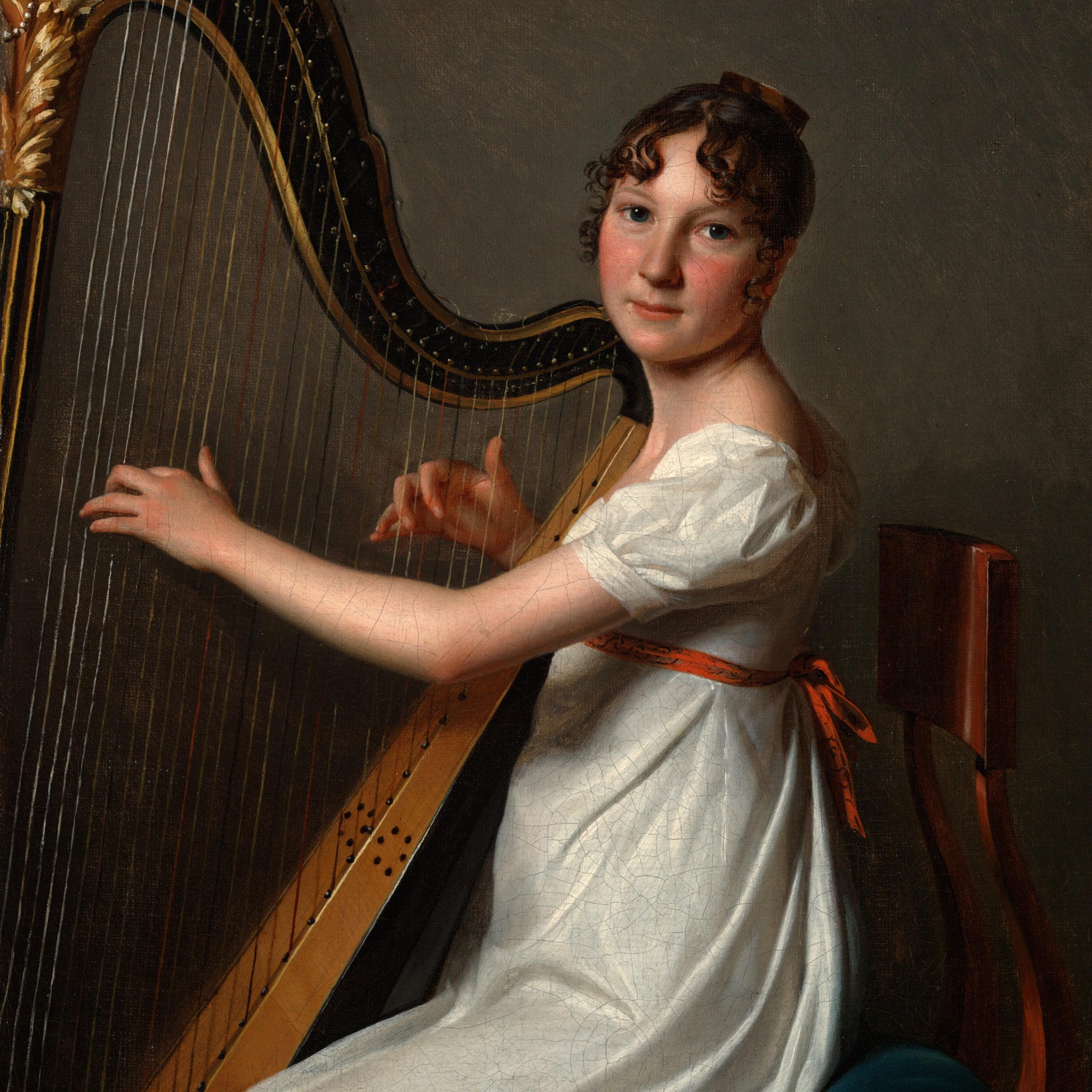 Le jeune harpiste - Louis Boilly