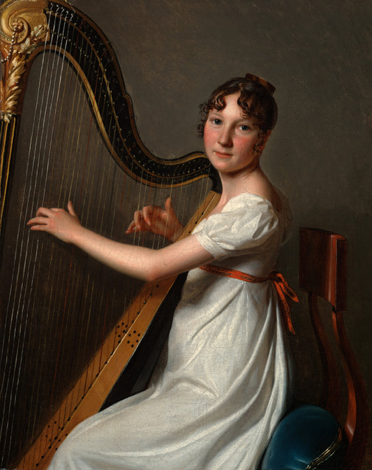 Le jeune harpiste - Louis Boilly