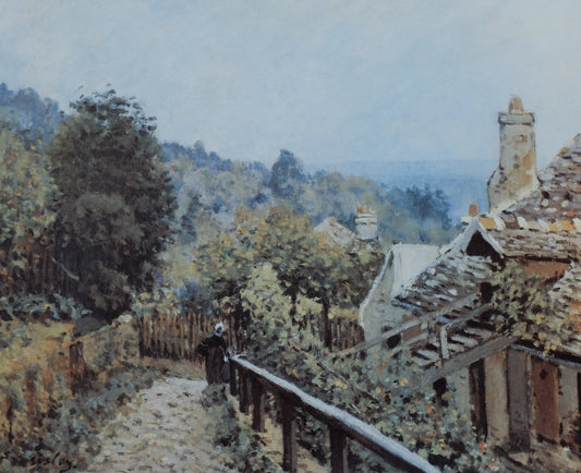 Sentier de la Mi-cote, Louveciennes - Alfred Sisley