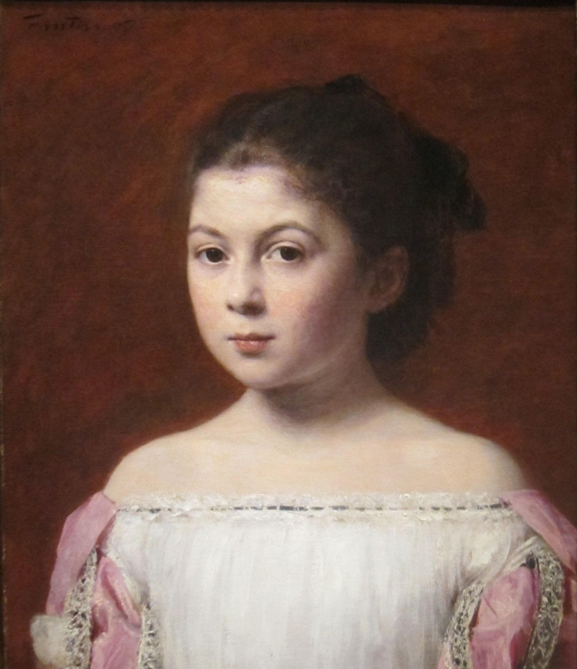 Portrait de Marie-Yolande de Fitz-James, 1867 - Henri Fantin-Latour