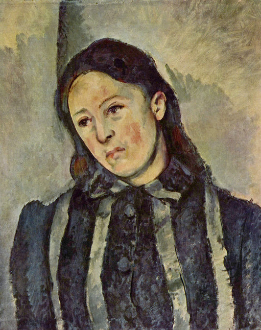 Madame Cézanne aux cheveux dénoués - Paul Cézanne