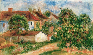 Maisons de village - Pierre-Auguste Renoir