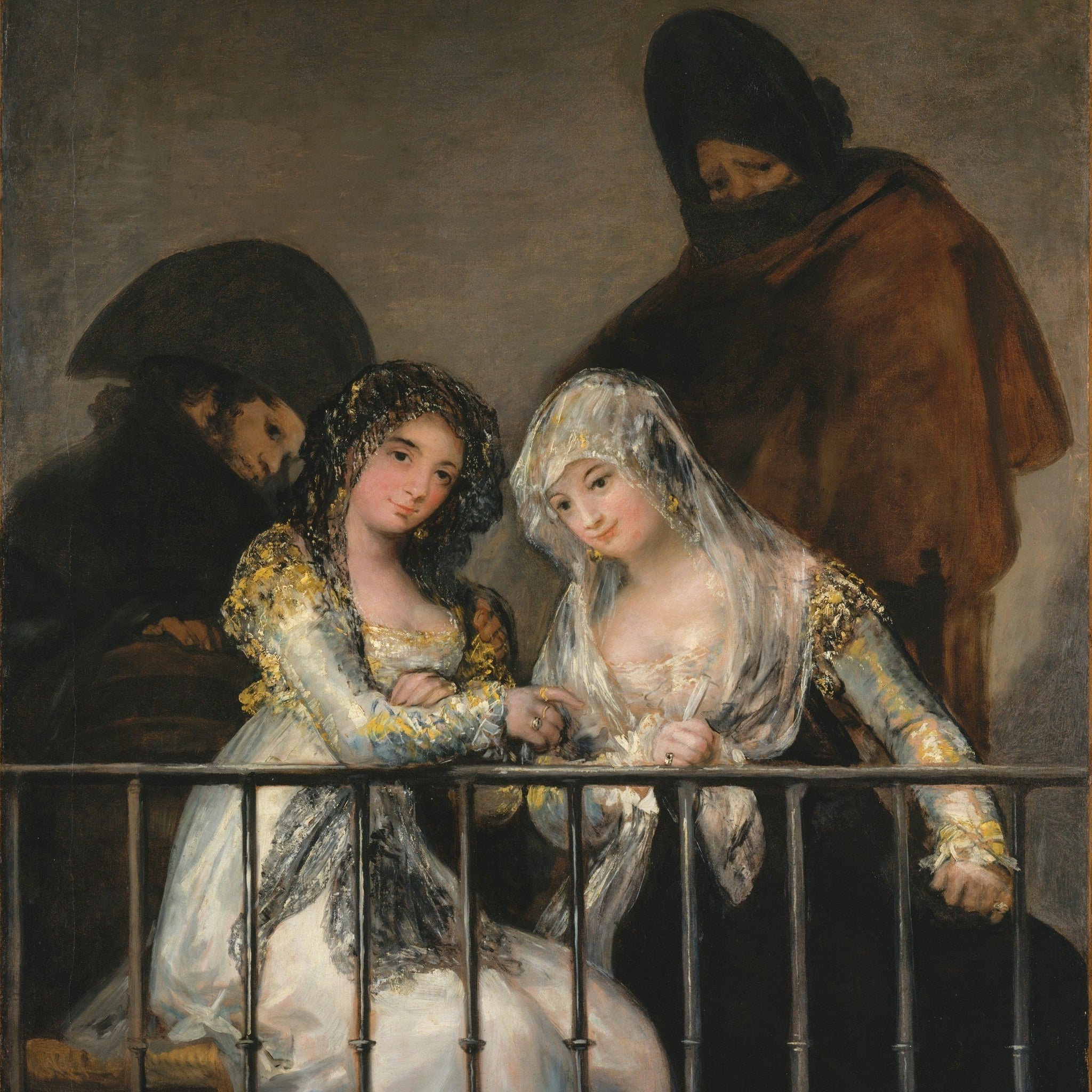 Les Majas au balcon - Francisco de Goya