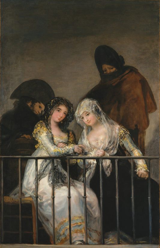 Les Majas au balcon - Francisco de Goya